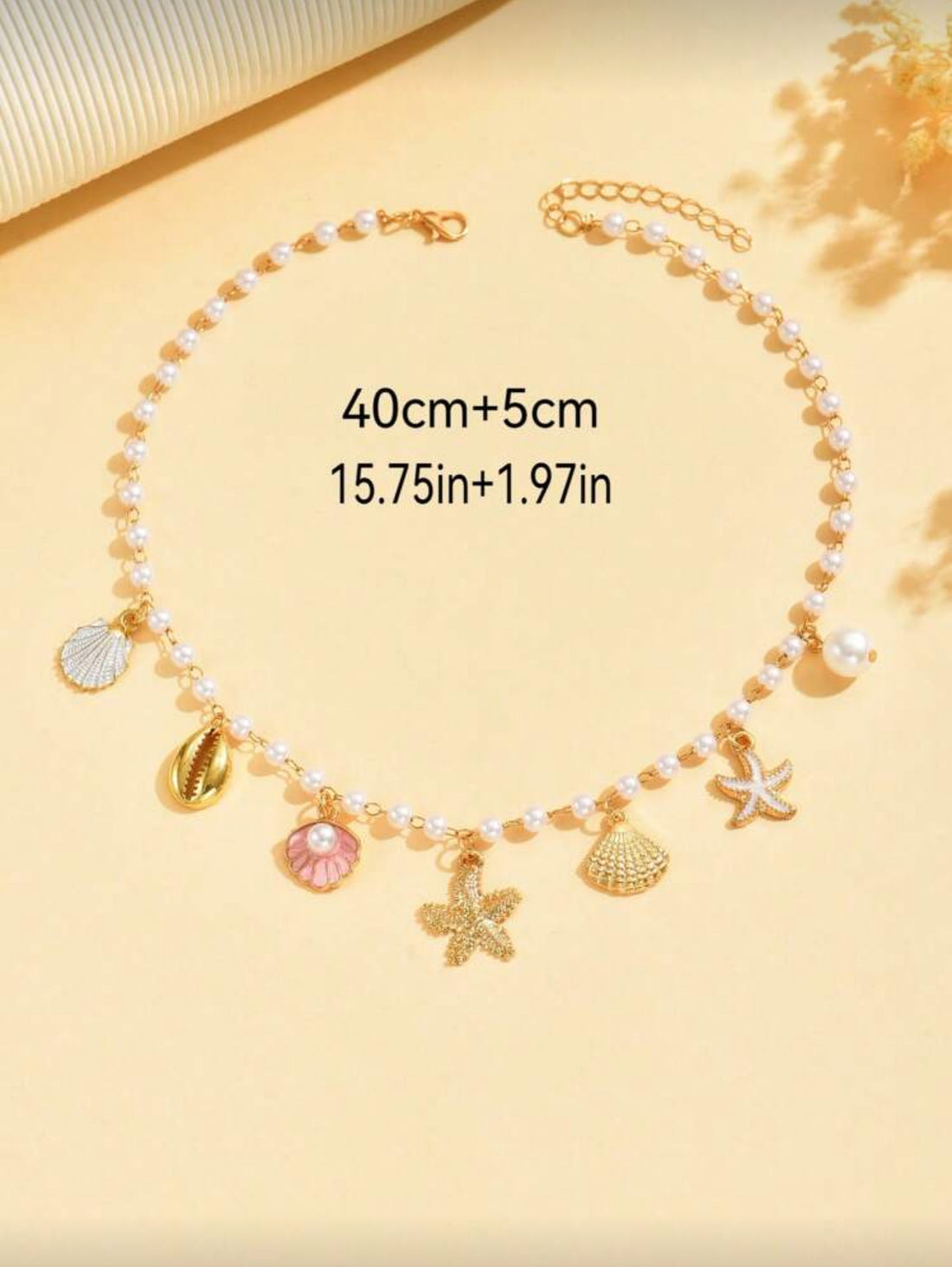Seaside Charm Pearl Necklace