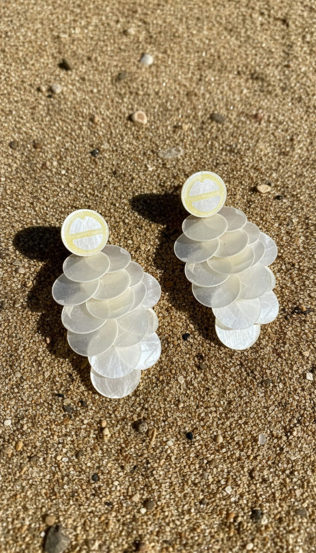 Luna Shell Drop Earrings