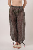 INDI Printed Resort Cover-Up pants