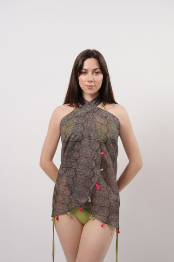 Indi Printed Resort Cover-Up Sharong