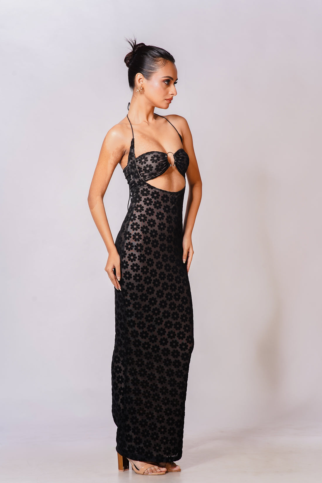 Velour Desire Maxi Dress